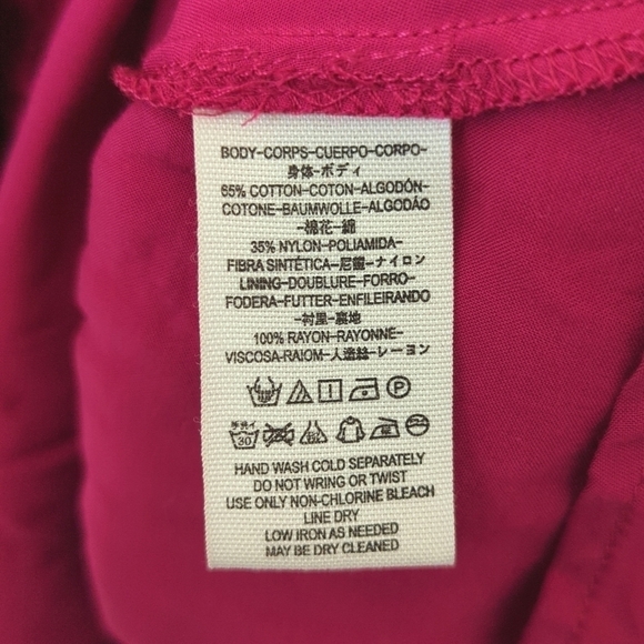 Free People Lost In A Dream Lace Halter Split Back Twofer Mini Dress Magenta 6 - Picture 10 of 15